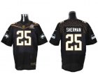 2016 Pro Bowl Nike Seattle Seahawks #25 Richard Sherman Black jerseys(Elite)