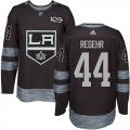 Los Angeles Kings #44 Robyn Regehr Black 1917-2017 100th Anniversary Stitched NHL Jersey
