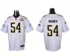 2016 Pro Bowl Nike Seattle Seahawks #54 Bobby Wagner white jerseys(Elite)