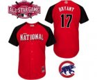 mlb 2015 all star jerseys chicago cubs #17 bryant red