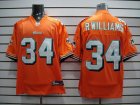 nfl miami dolphins #34 williams orange