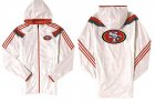 NFL San Francisco 49ers dust coat trench coat windbreaker 4
