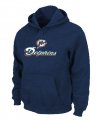 Miami Dolphins Authentic Logo Pullover Hoodie D.Blue