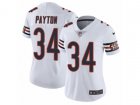 Women Nike Chicago Bears #34 Walter Payton Vapor Untouchable Limited White NFL Jersey