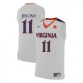 Virginia Cavaliers 11 Ty Jerome White College Basketball Jersey