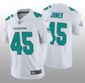 Nike Dolphins #45 Brandon Jones White Vapor Untouchable Limited Jersey