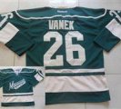 NHL Minnesota Wild #26 Thomas Vanek Green Jerseys