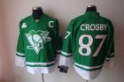 Pittsburgh Penguins #87 crosby green