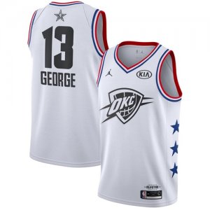 Thunder #13 Paul George White 2019 NBA All-Star Game Jordan Brand Swingman Jersey