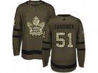 Adidas Toronto Maple Leafs #51 Jake Gardiner Green Salute to Service Stitched NHL Jersey