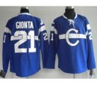 nhl montreal canadiens #21 gionta blue