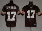 nfl cleveland browns #17 edwards brown