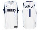 Nike NBA Dallas Mavericks #1 Smith Jr. Jersey 2017-18 New Season White Jersey