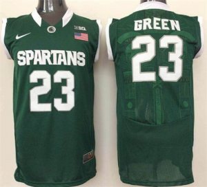 Michigan State Spartans #23 Draymond Green Green College Basketball Jersey