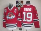 NHL Chicago Blackhawks #19 Jonathan Toews Red Icehogs 2015 Stanley Cup Champions jerseys