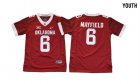 Youth Oklahoma Sooners # 6 Mayfield red jersey