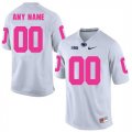 Penn State Nittany Lions White Mens Customized 2018 Breast Cancer Awareness College Football
