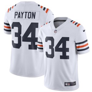 Nike Bears #34 Walter Payton White 2019 Alternate Classic Retired Vapor Untouchable Limited Jersey