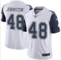 Nike Cowboys 48 Daryl Johnston White Color Rush Limited Jersey