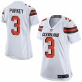 Womens Nike Cleveland Browns #3 Cody Parkey Limited White NFL Jersey