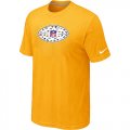 Nike NFL 32 teams logo Collection Locker Room T-Shirt Yellow