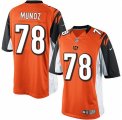 Men's Nike Cincinnati Bengals #78 Anthony Munoz Limited Orange Alternate NFL Jersey