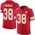 Mens Nike Kansas City Chiefs #38 Ron Parker Limited Red Rush NFL Jersey