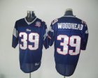 New England Patriots #39 Danny Woodhead blue[50th]