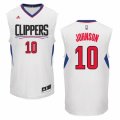 Mens Adidas Los Angeles Clippers #10 Brice Johnson Authentic White Home NBA Jersey
