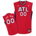 Customized Atlanta Hawks Jersey New Revolution 30 Red Basketball