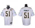 2016 Pro Bowl Nike Miami Dolphins #51 Mike Pouncey white jerseys(Elite)