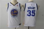 Warriors #35 Kevin Durant White Youth Nike Swingman Jersey