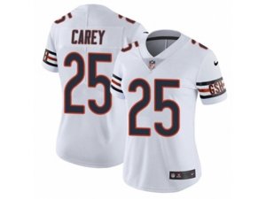 Women Nike Chicago Bears #25 Ka\'Deem Carey Vapor Untouchable Limited White NFL Jersey