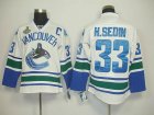 2011 Stanley Cup Vancouver Canucks #33 h.sedin White