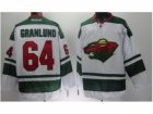 NHL Minnesota Wild #64 Mikael Granlund White Jerseys