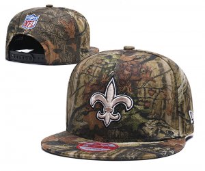 Saints Team Logo Camo Adjustable Hat LT