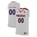 Virginia Cavaliers White Mens Customized College Basketball Jersey