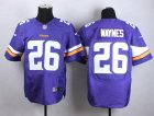 Nike Minnesota Vikings #26 Waynes purple jerseys(Elite)