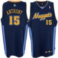 Denver Nuggets #15 Carmelo Anthony Swingman dark blue