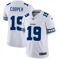 Nike Cowboys# 19 Amari Cooper White Team Logos Fashion Vapor Limited Jersey