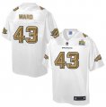 Youth Nike Denver Broncos #43 T.J. Ward White NFL Pro Line Super Bowl 50 Fashion Jersey