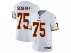 Mens Nike Washington Redskins #75 Brandon Scherff Vapor Untouchable Limited White NFL Jersey