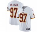 Mens Nike Washington Redskins #97 Terrell McClain Vapor Untouchable Limited White NFL Jersey