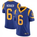 Nike Rams #6 Johnny Hekker Royal Alternate Vapor Untouchable Limited Jersey