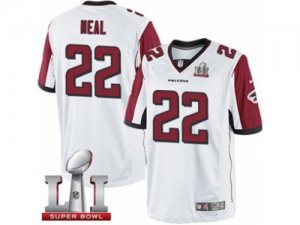 Youth Nike Atlanta Falcons #22 Keanu Neal Limited White Super Bowl LI 51 NFL Jersey