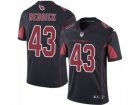 Mens Nike Arizona Cardinals #43 Haason Reddick Limited Black Rush NFL Jersey