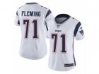 Women Nike New England Patriots #71 Cameron Fleming Vapor Untouchable Limited White NFL Jersey
