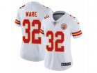 Women Nike Kansas City Chiefs #32 Spencer Ware Vapor Untouchable Limited White NFL Jersey
