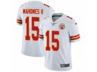 Nike Kansas City Chiefs #15 Patrick Mahomes II Vapor Untouchable Limited White NFL Jersey