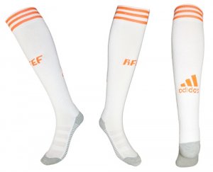 Spain White Thailand Soccer Socks